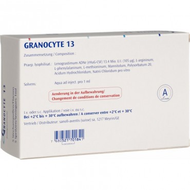 Купить Граноцит Granocyte 13 в уп 5 шт в Москве